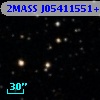 2MASS J05411551+2508205