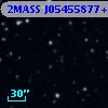 2MASS J05455877+3816100