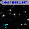 2MASS J05511647+1416056