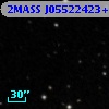 2MASS J05522423+6136446