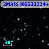 2MASS J05533224+1139247