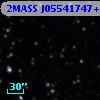 2MASS J05541747+2808270