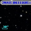 2MASS J06111605+2947162