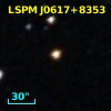 2MASS J06170531+8353354