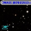 2MASS J07015813+2232363