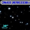 2MASS J07053330+1727075
