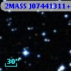 2MASS J07441311+0033251