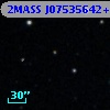 2MASS J07535642+3329099