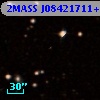 2MASS J08421711+0010356