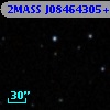2MASS J08464305+6252402