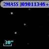 2MASS J09011348+2210071