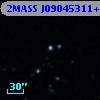 2MASS J09045311+1528591