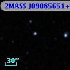 2MASS J09085651+1533308