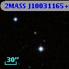 2MASS J10031165+7532291