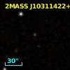 2MASS J10311422+1739100
