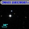 2MASS J10320507+3450395