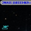 2MASS J10333469+1455542