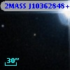 2MASS J10362848+3618384