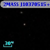 2MASS J10370515+3426040