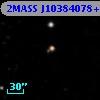 2MASS J10384078+1132220