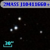 2MASS J10411660+1744450