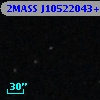2MASS J10522043+2743149
