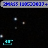 2MASS J10533037+4457504