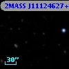 2MASS J11124627+1301202