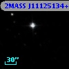 2MASS J11125134+4903296