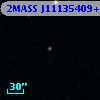 2MASS J11135409+3218331