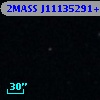 2MASS J11135291+3227584