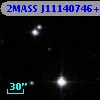2MASS J11140746+2258075