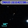 2MASS J11142230+3552584