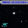 2MASS J11155191+0103223