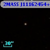 2MASS J11162454+1055326
