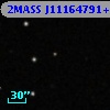 2MASS J11164791+2529484