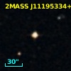 2MASS J11195334+0153458