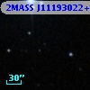 2MASS J11193022+7608249
