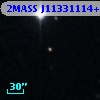 2MASS J11331114+4926188