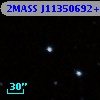 2MASS J11350692+7552462