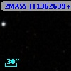 2MASS J11362639+3952349