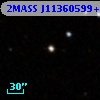 2MASS J11360599+7133006