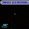 2MASS J11383560+3457352
