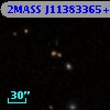 2MASS J11383365+4551214
