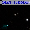 2MASS J11420691+6951009