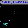 2MASS J11453239+3628300