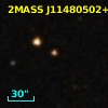 2MASS J11480502+0306081
