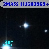 2MASS J11503869+2807147
