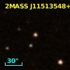 2MASS J11513548+0334598