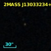 2MASS J13033234+1606382